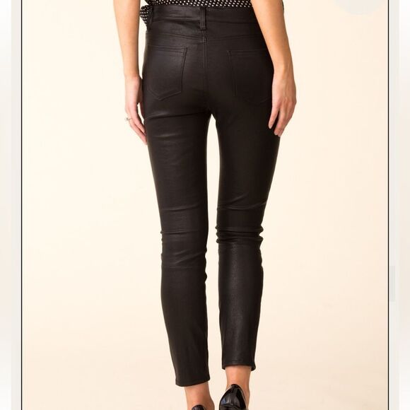 ✨ L’AGENCE 100% Lamb Leather Pants Sz 28 | Inseam 26” - Picture 2 of 7